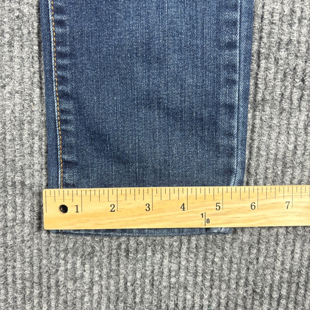 The Children's Place Straight Jeans Girls Size 12 Blue Slim Stretch Denim - Picture 6 of 12